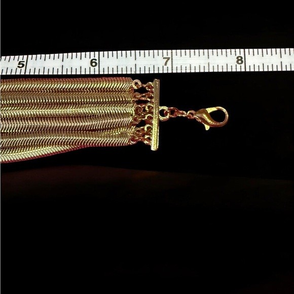 Source Unknown Gold and Silver Bracelet - Picture 3 of 3